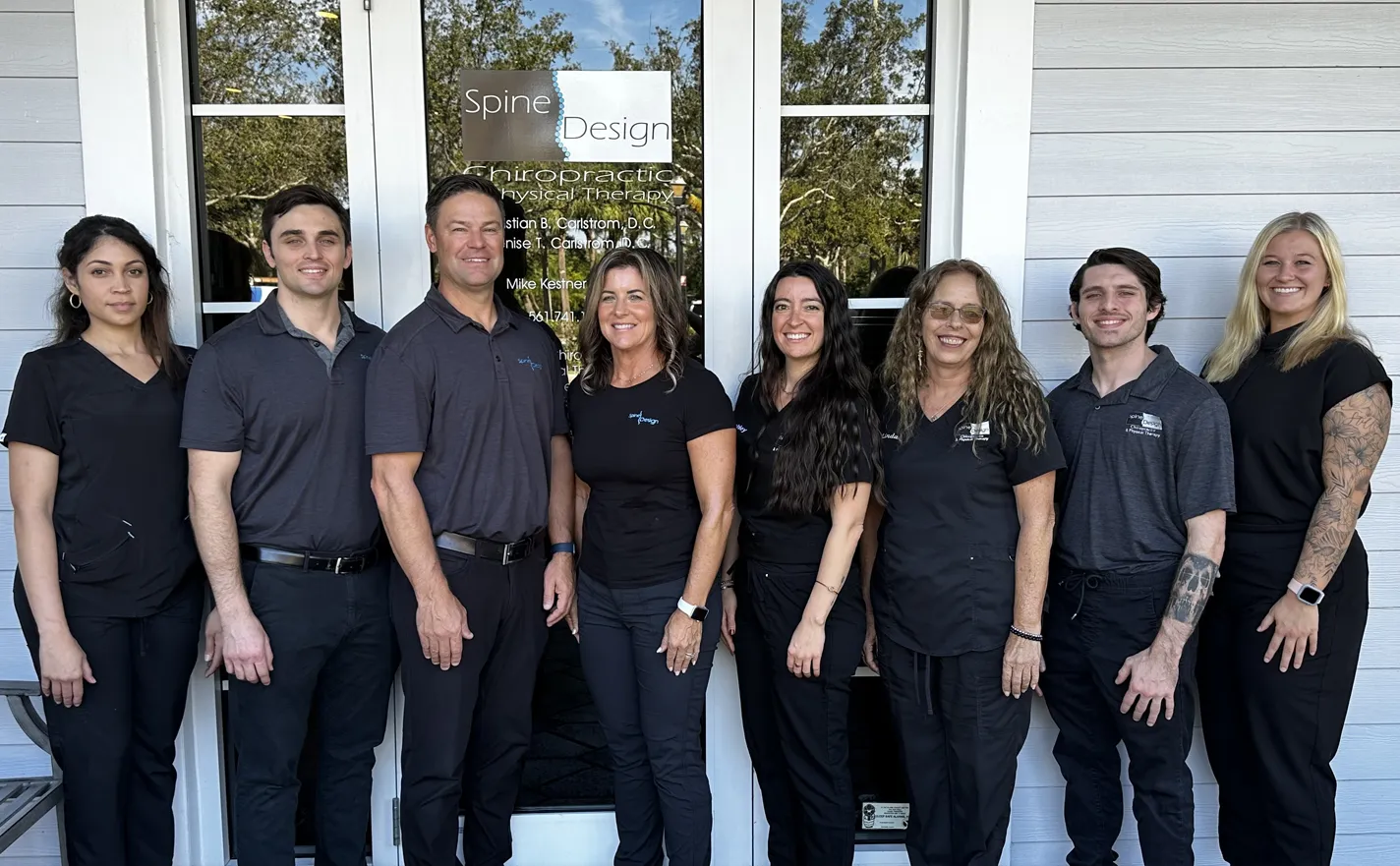 Chiropractor Jupiter FL Denise Carlstrom With Full Team